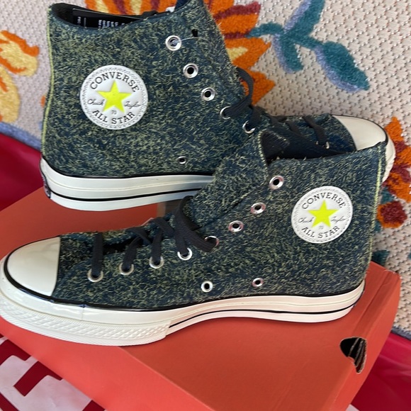 Converse 172146C
CHUCK TAYLOR ALL STAR 70 HI
SEAWEED/EGRET/BLACK WMNS sneakers - Picture 11 of 16